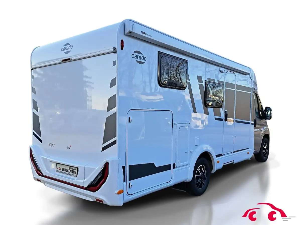 Carado V 347 Pro+ Solar, LTE, TV, Clever Lift Bett