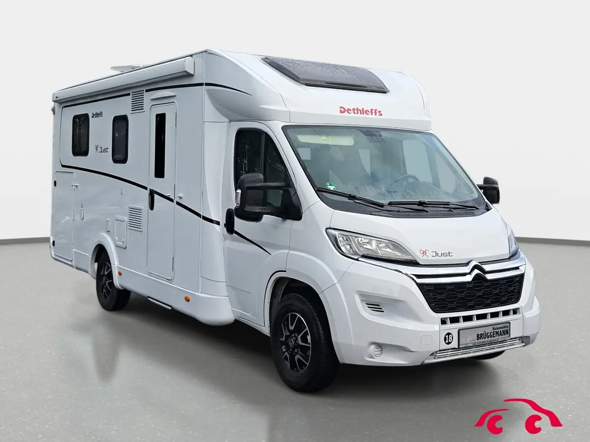 Dethleffs Just 90 T 7052 DBM Hubbett, AHK, Markise, TV, Sat