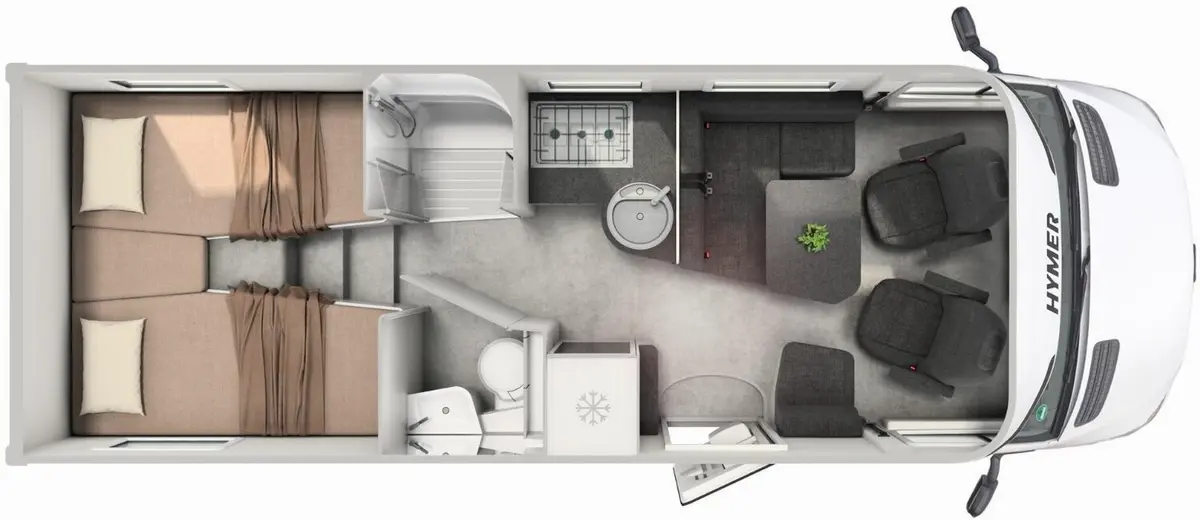 Hymer B-Klasse MC T 680 Premium-, Winterpaket, TV, 5G