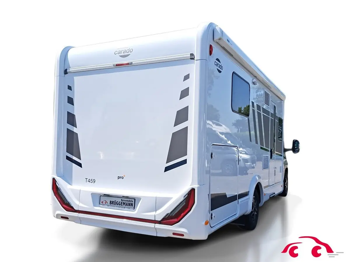 Carado T 459 Pro+, Autom., Solar, TV, LTE, 3. Bett, Ofen