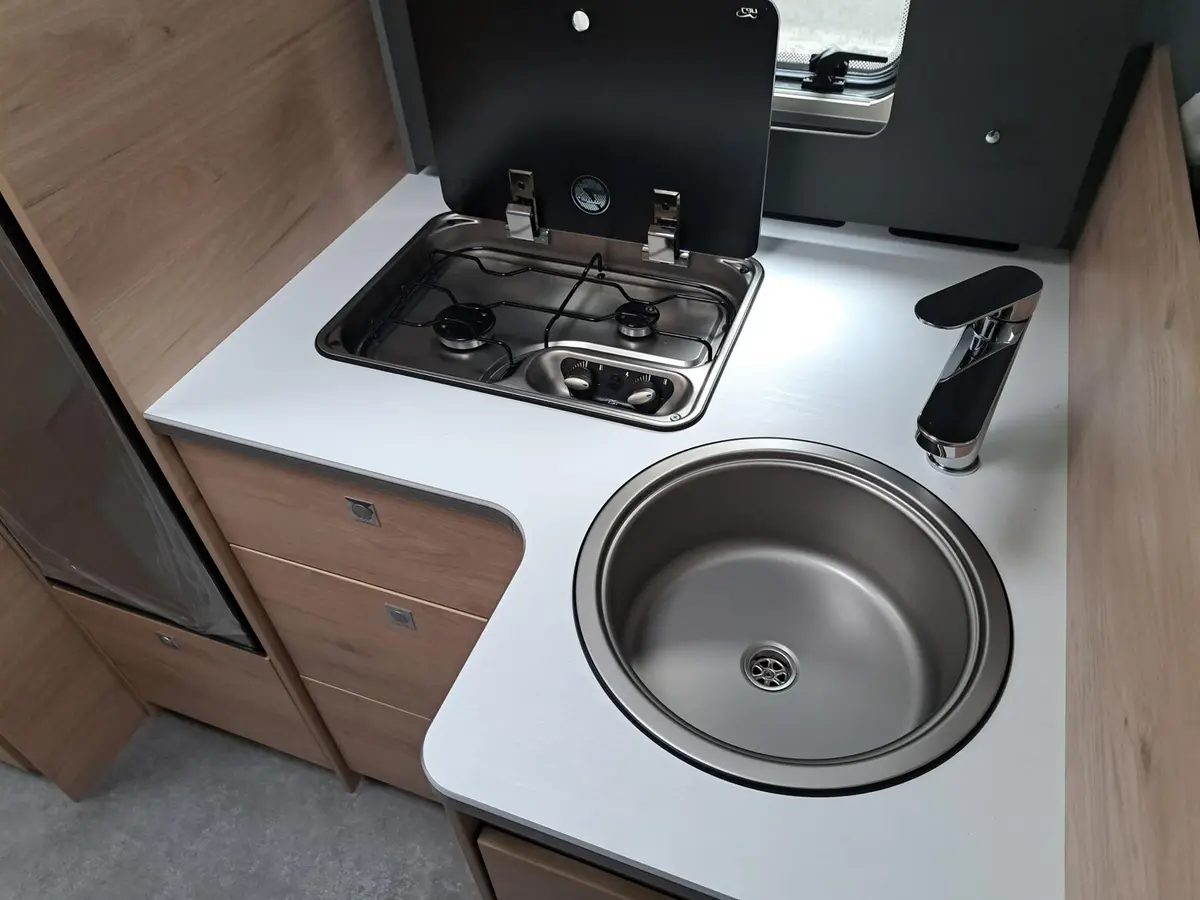 Dethleffs Just Camp Active T 6812 EB Hubbett, Sat, TV