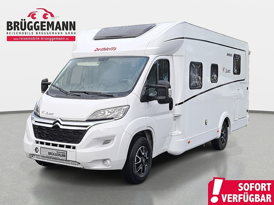 Dethleffs Just 90 T 7052 DBM Hubbett, AHK, Markise, TV, Sat