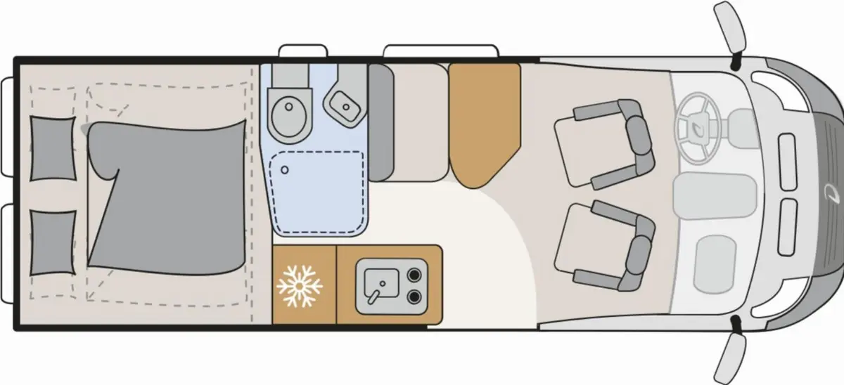 Dethleffs Globetrail 640 HR Fiat Chassis-, Komfort-, Elektropaket