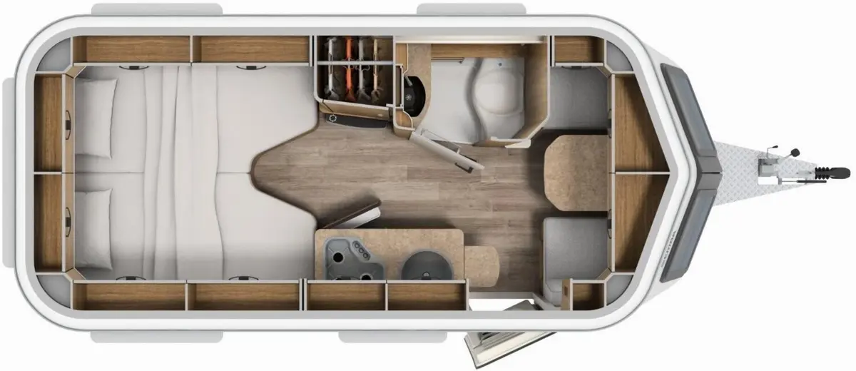 Hymer Eriba Touring 542 Silver Edition, Autark, Markise