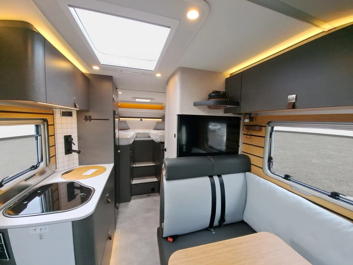 Hymer ML-T CrossTrail 580 TV, Leder, GFK