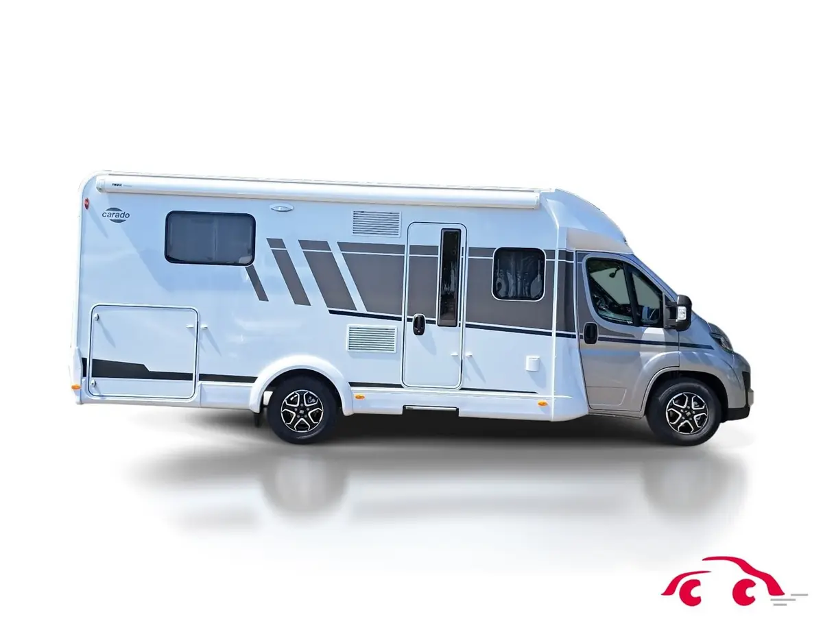 Carado T 459 Pro+, Autom., Solar, TV, LTE, 3. Bett, Ofen