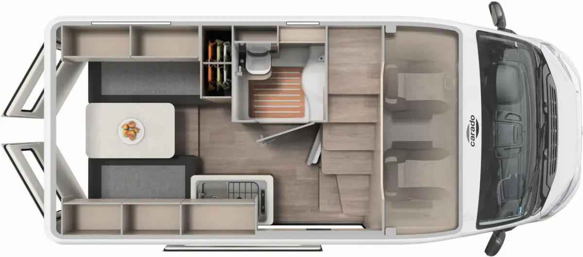 Carado pro CV 541 Rahmenfenster, AWT isoliert