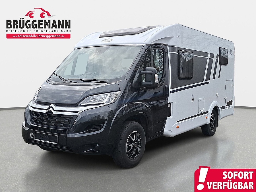 Carado pro V 337 Markise, Fahrradträger, Infotainer