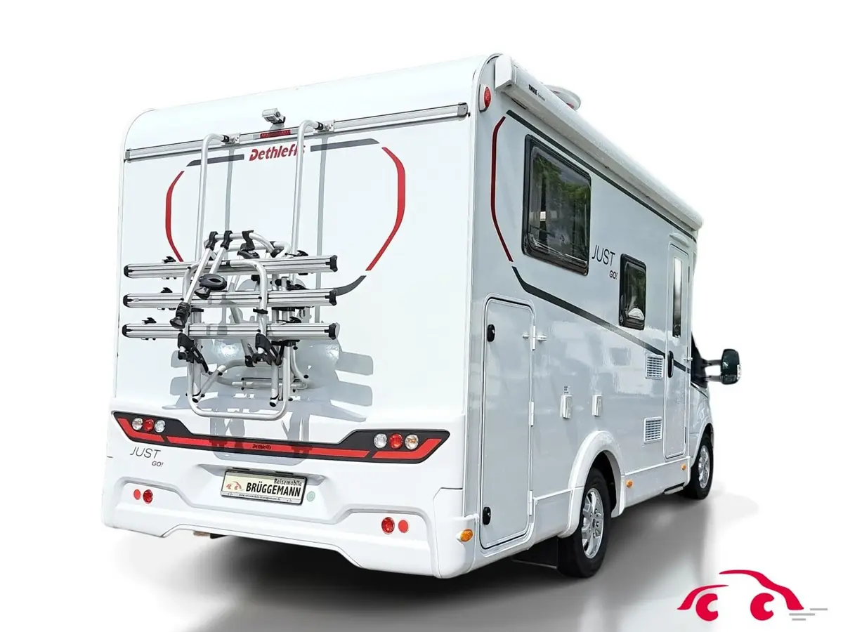 Dethleffs Just Go T 6615 EB Comfort-Paket, Sat, TV, Fahrradträger