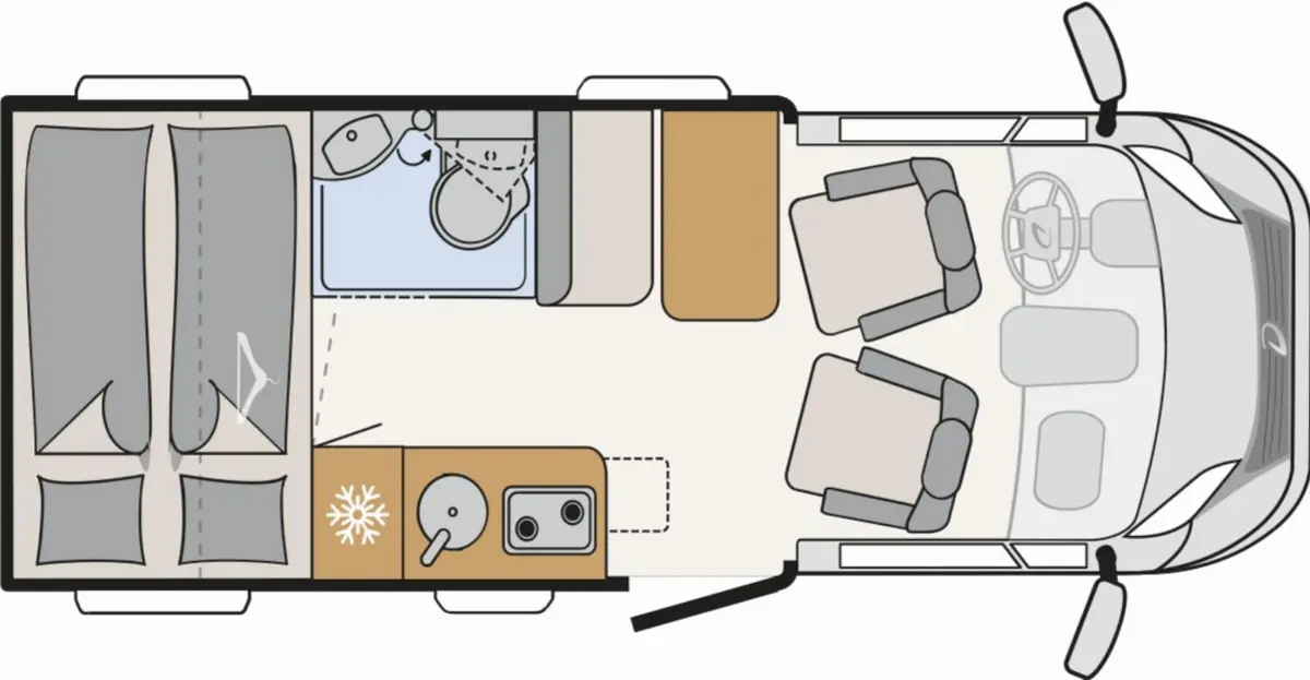 Dethleffs Globebus Camp Active T 1 Automatik, Sat, TV