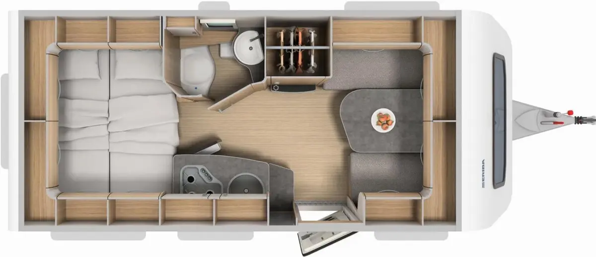 Hymer Eriba Nova Light 425 Moving-Paket, Autark, 1.600 kg