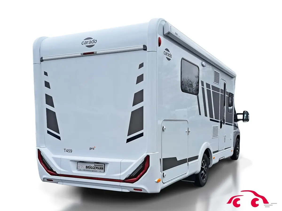Carado T 459 Pro+ Solar, TV, LTE, 3. Bett