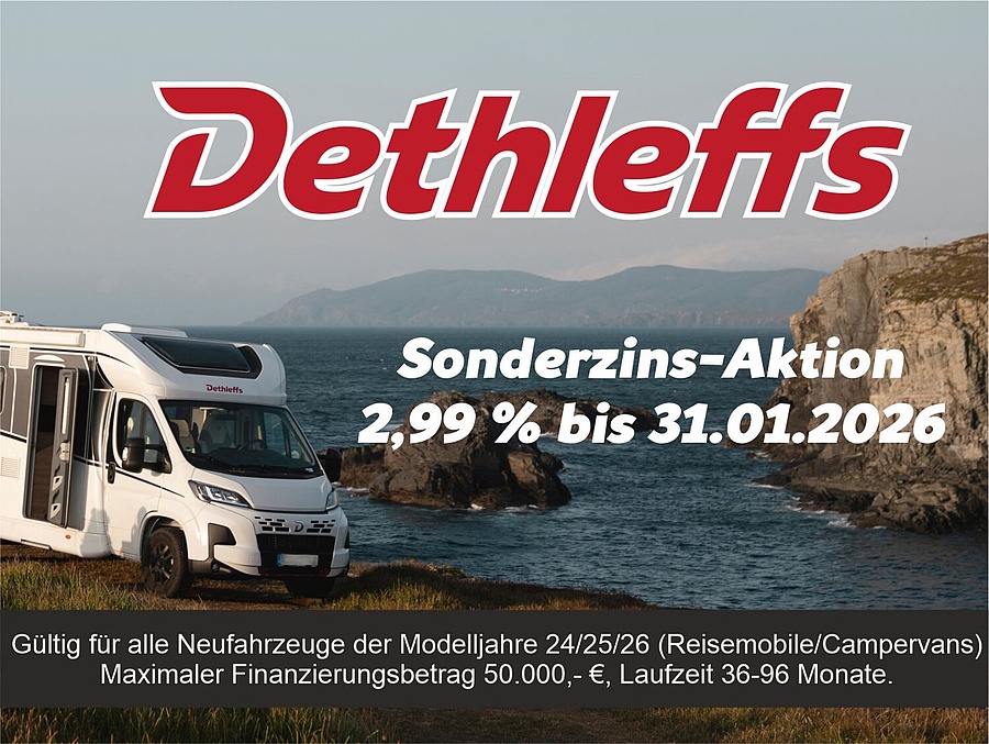 Dethleffs Globetrail Active 600 DS Fiat Markise