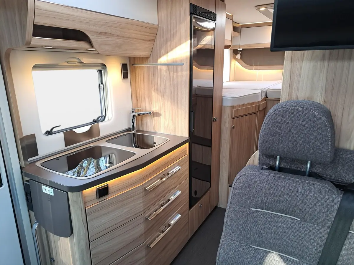 Hymer ML-T 580 TV, Sat, Fahrradträger, div. Pakete