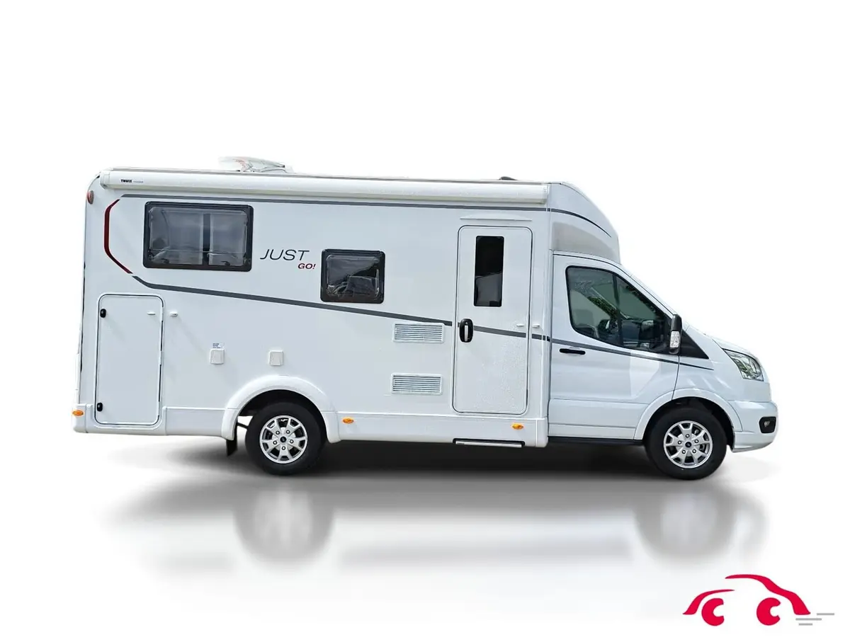 Dethleffs Just Go T 6615 EB Comfort-Paket, Sat, TV, Fahrradträger