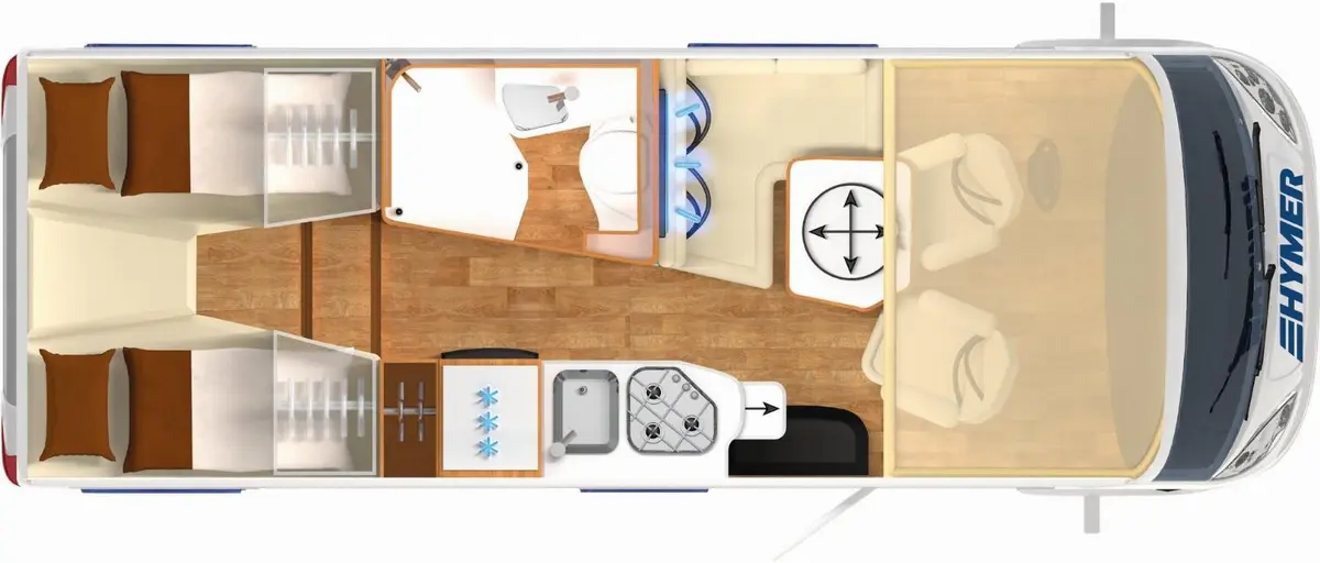 Hymer B-Klasse MC I 580 Bugausbau, Premium, Backofen