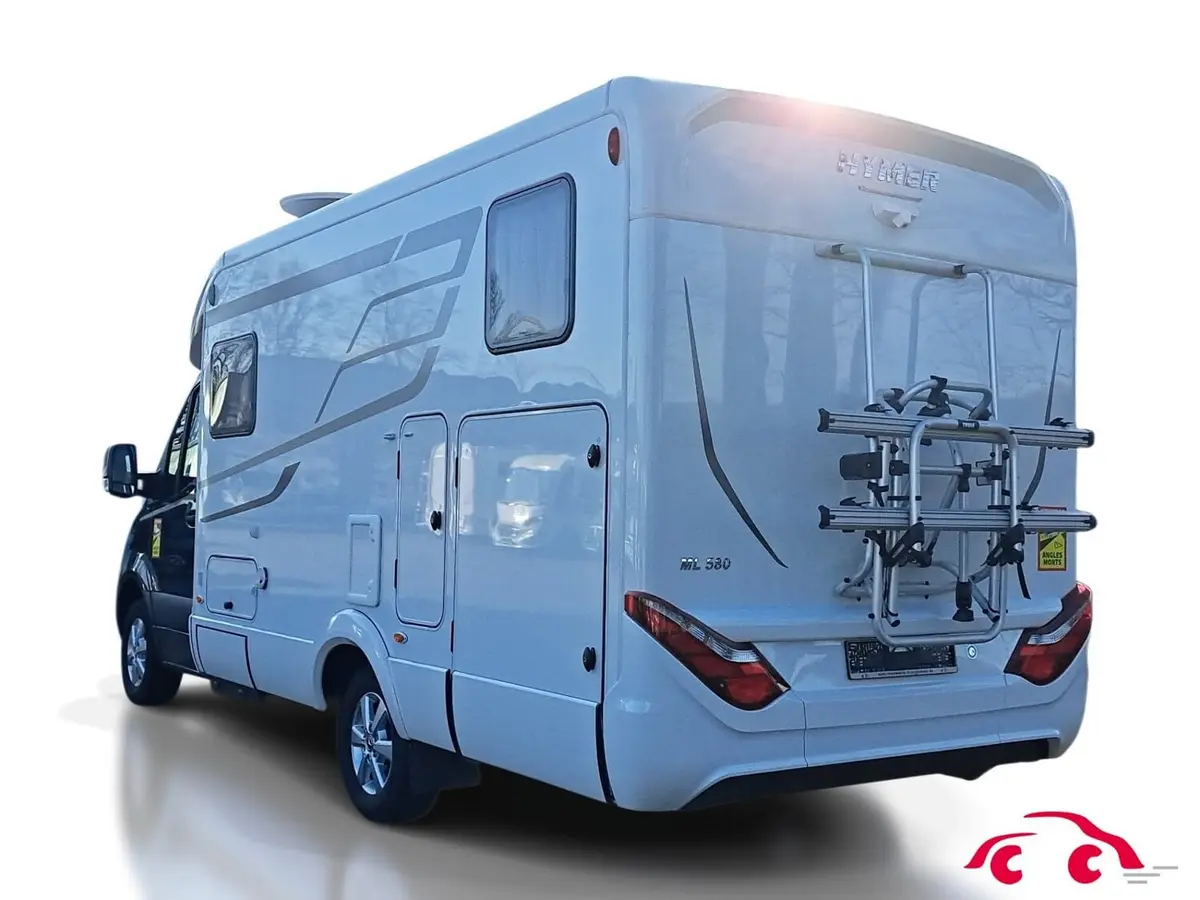 Hymer ML-T 580 TV, Sat, Fahrradträger, div. Pakete