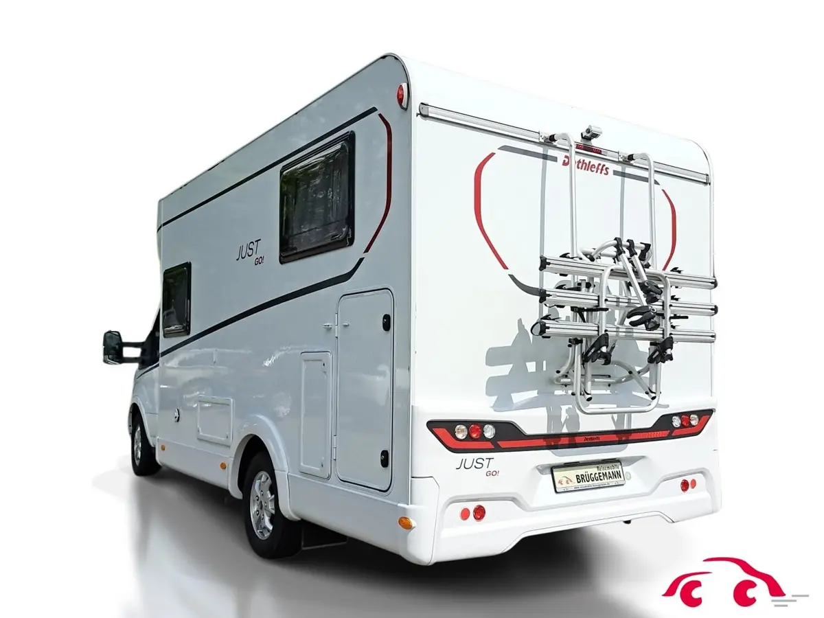 Dethleffs Just Go T 6615 EB Comfort-Paket, Sat, TV, Fahrradträger