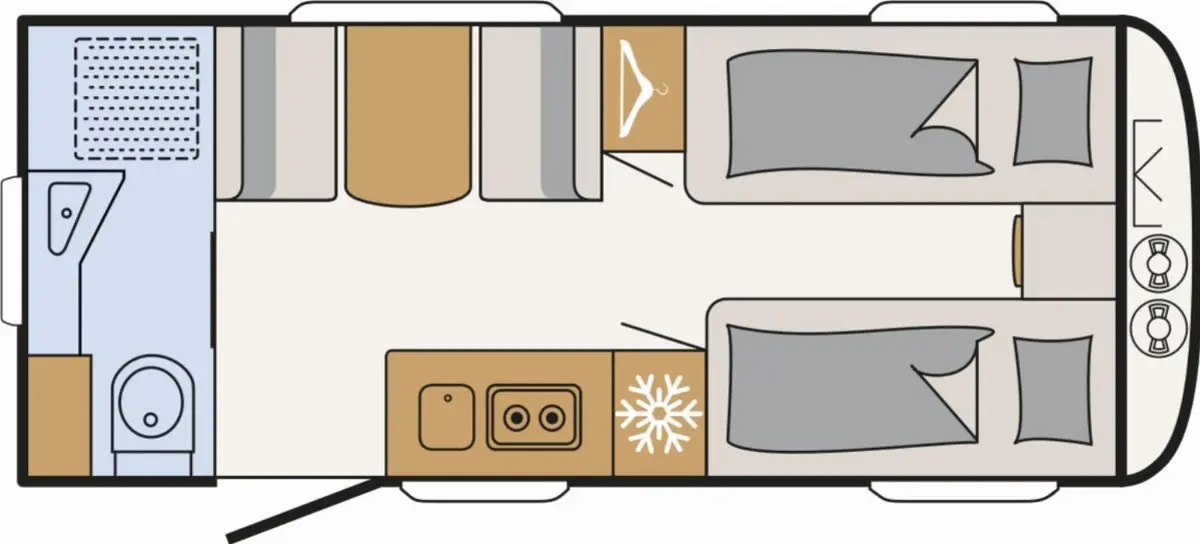 Dethleffs Nomad 490 EST First Edition, Glattblech