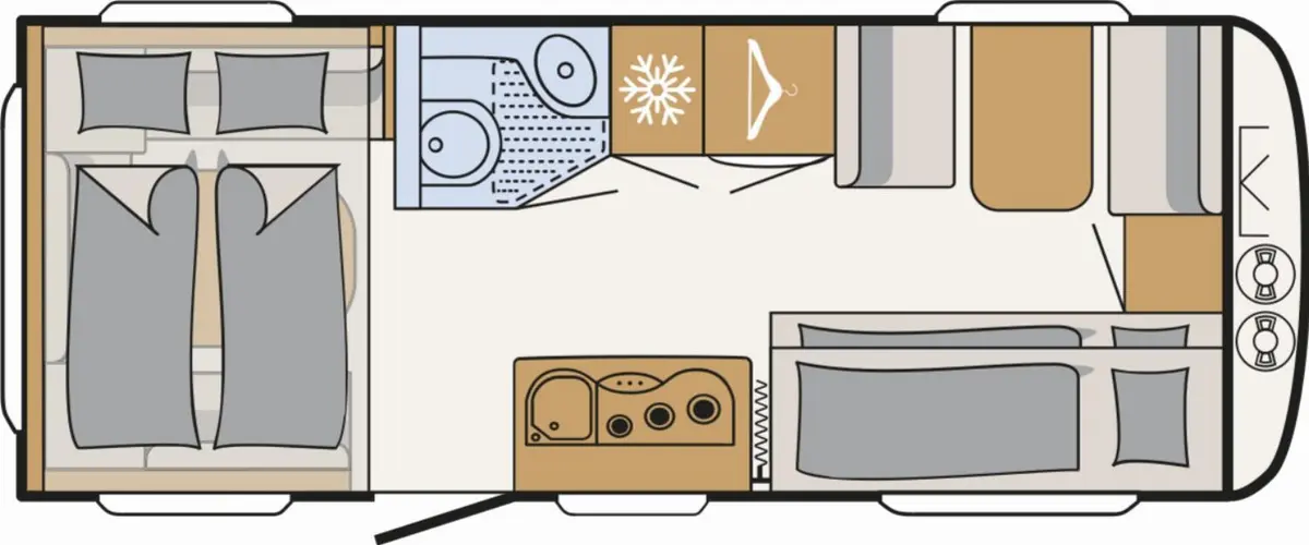 Dethleffs c-go Active 525 KR up Sicherheitspaket