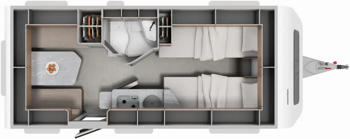 Hymer Eriba Novaline 470 Moving-Paket, Markise, Alus