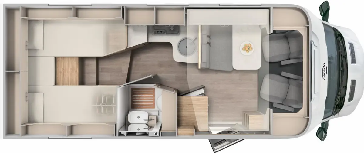 Carado Edition26 T Ford 338 Solar, LTE-Paket, TV