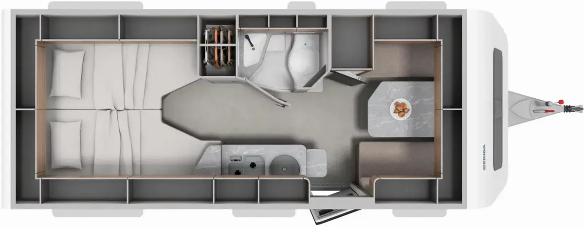Hymer Eriba Novaline 442 Moving-, Wohnkomforpaket, GFK