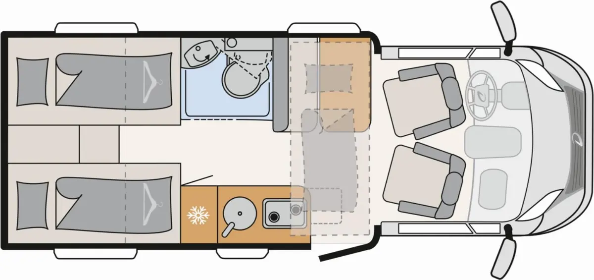 Dethleffs Trend T 6617 EB GT, Familypaket, Paket X, AHK