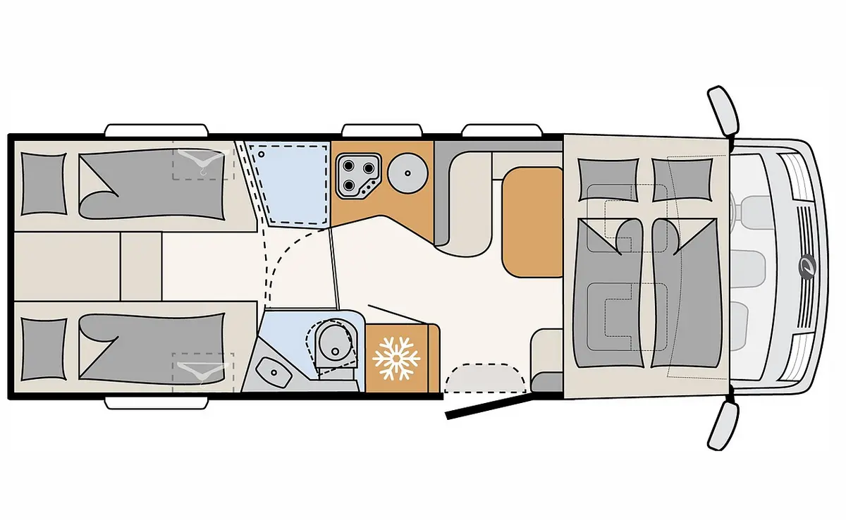 Dethleffs Pulse I 7051 EB 