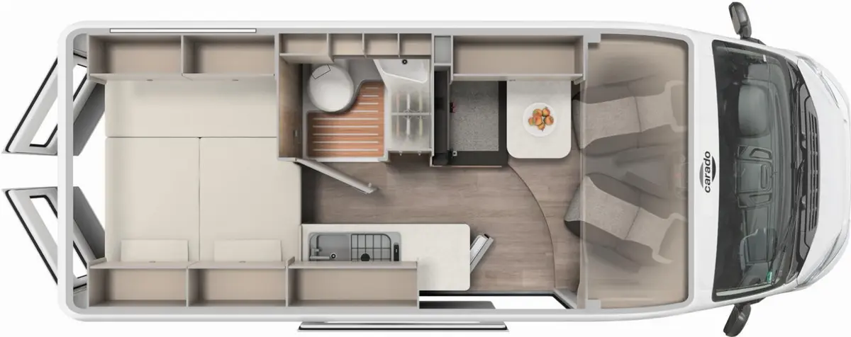 Carado CV 600 Markise, Optik Paket 2, Basic Paket