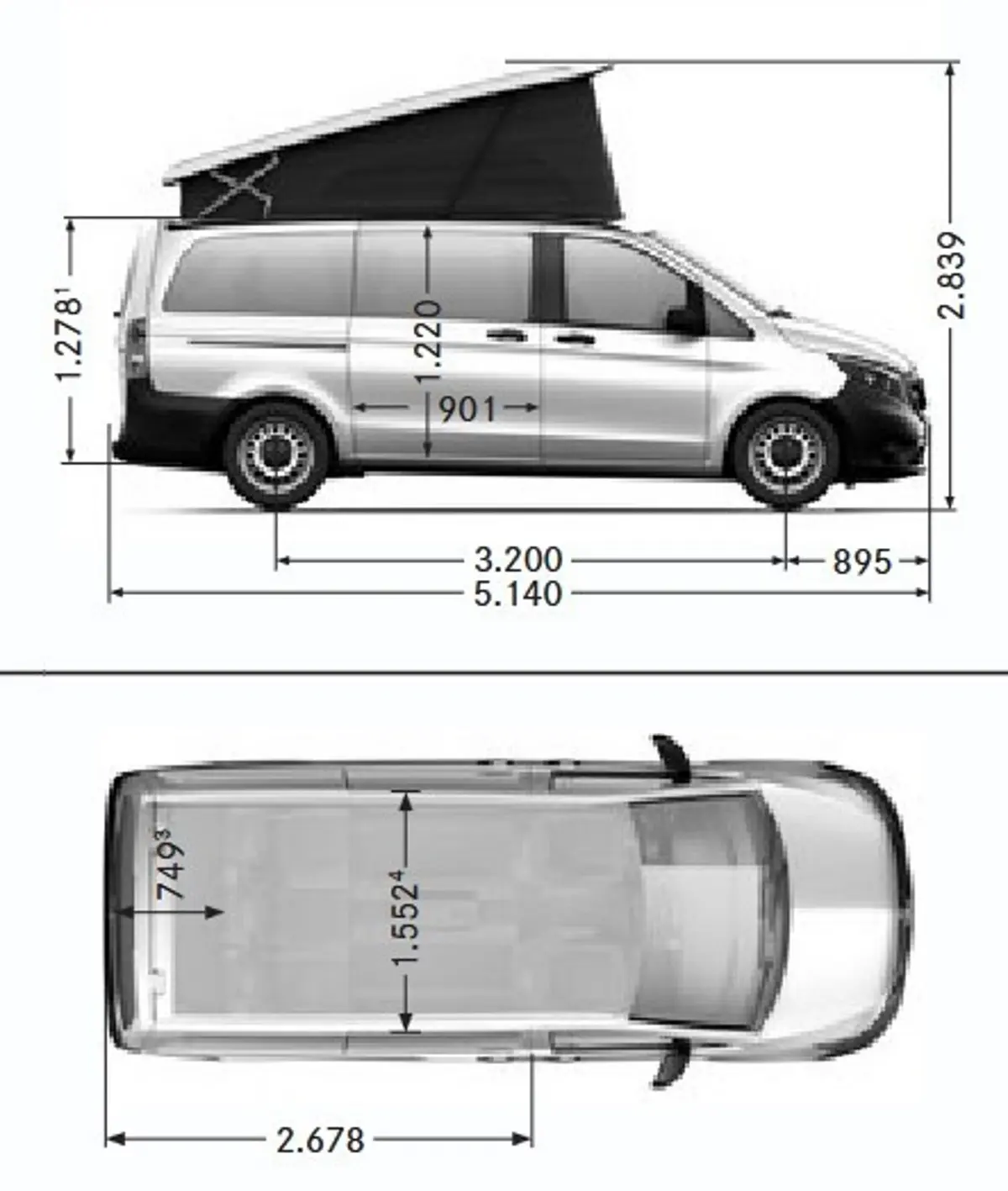 Mercedes Benz Marco Polo 220 d ACTIVITY EDITION 7- Sitzer, AHK