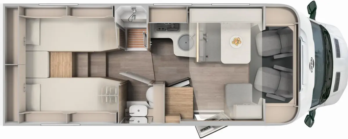 Carado Edition26 T Ford 447 Automatik, TV, LTE, Solar